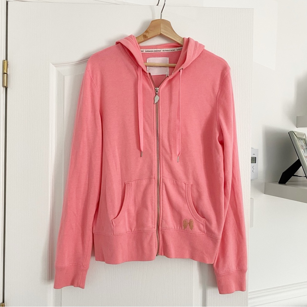 ✨RARE✨ VICTORIA SECRET | Pink super model essentials zip up